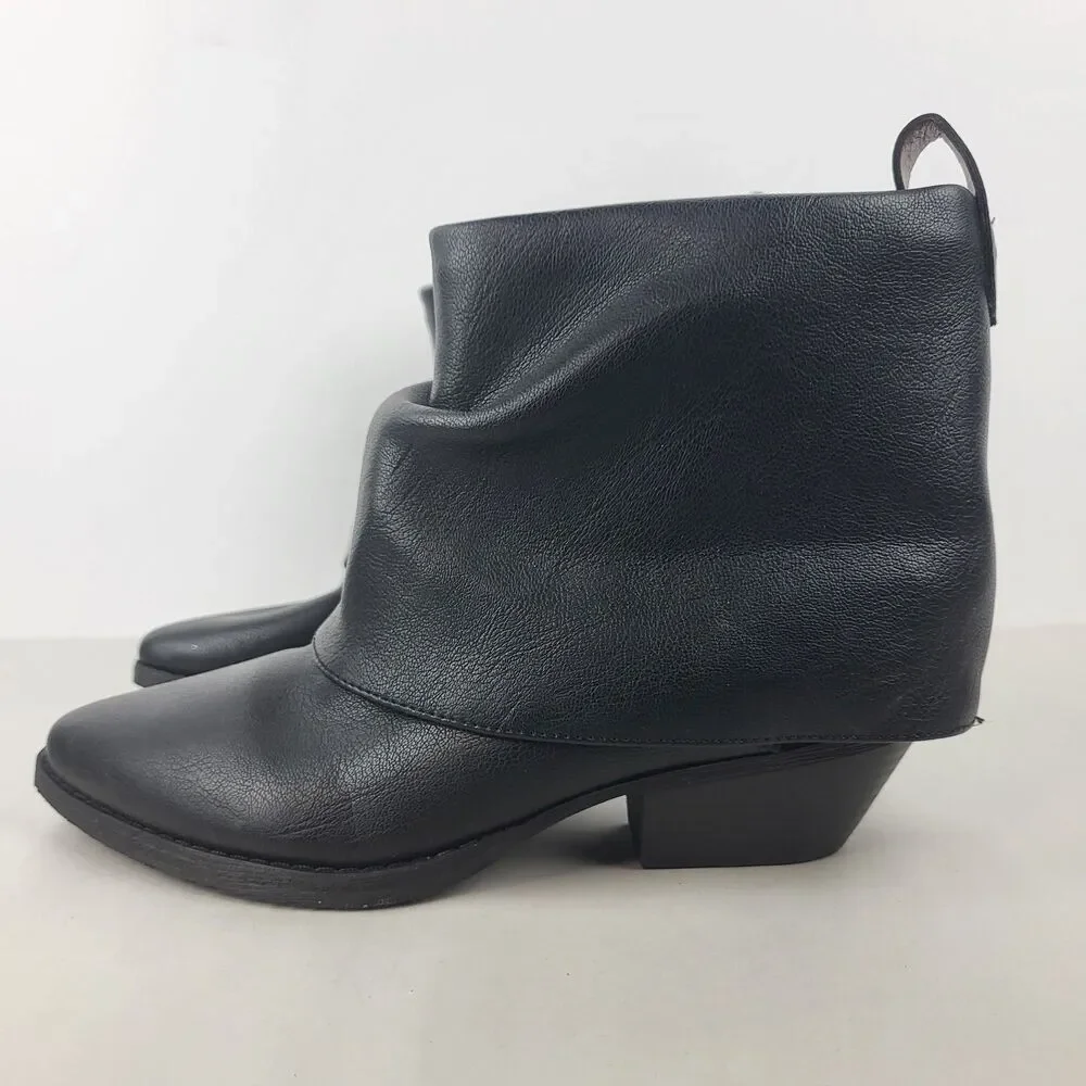 Zodiac Malina Western Ankle Foldover Bootie